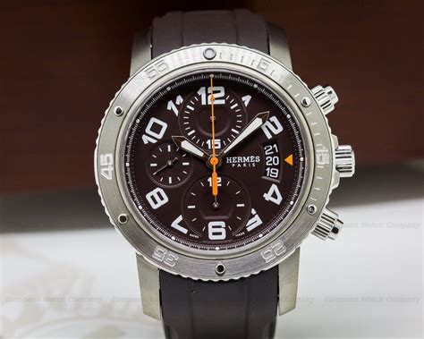 hermes chrono clipper|hermes clipper chrono watch.